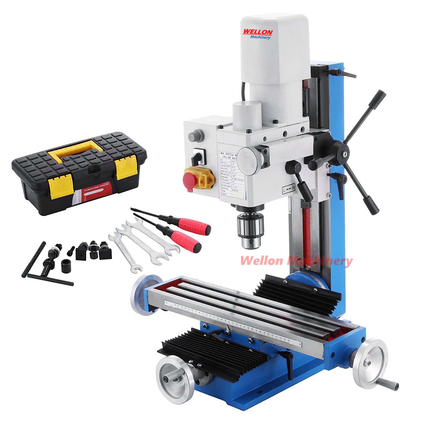 Загальний вигляд свердлильно-фрезерного верстата XJ9512 XJ9512 Загальний вигляд свердлильно-фрезерного верстата